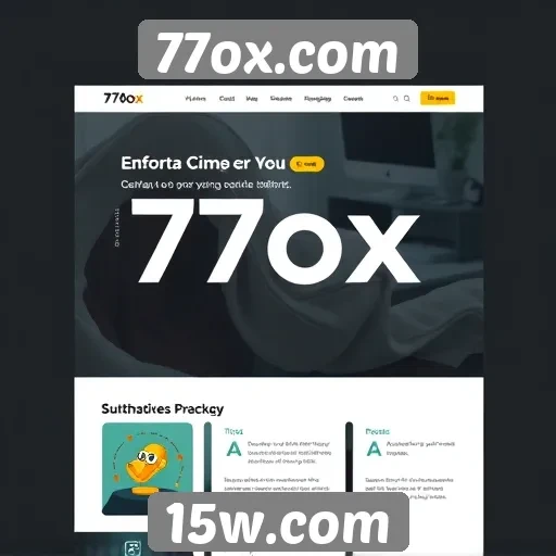 Acessibilidade e usabilidade do site 77ox.com